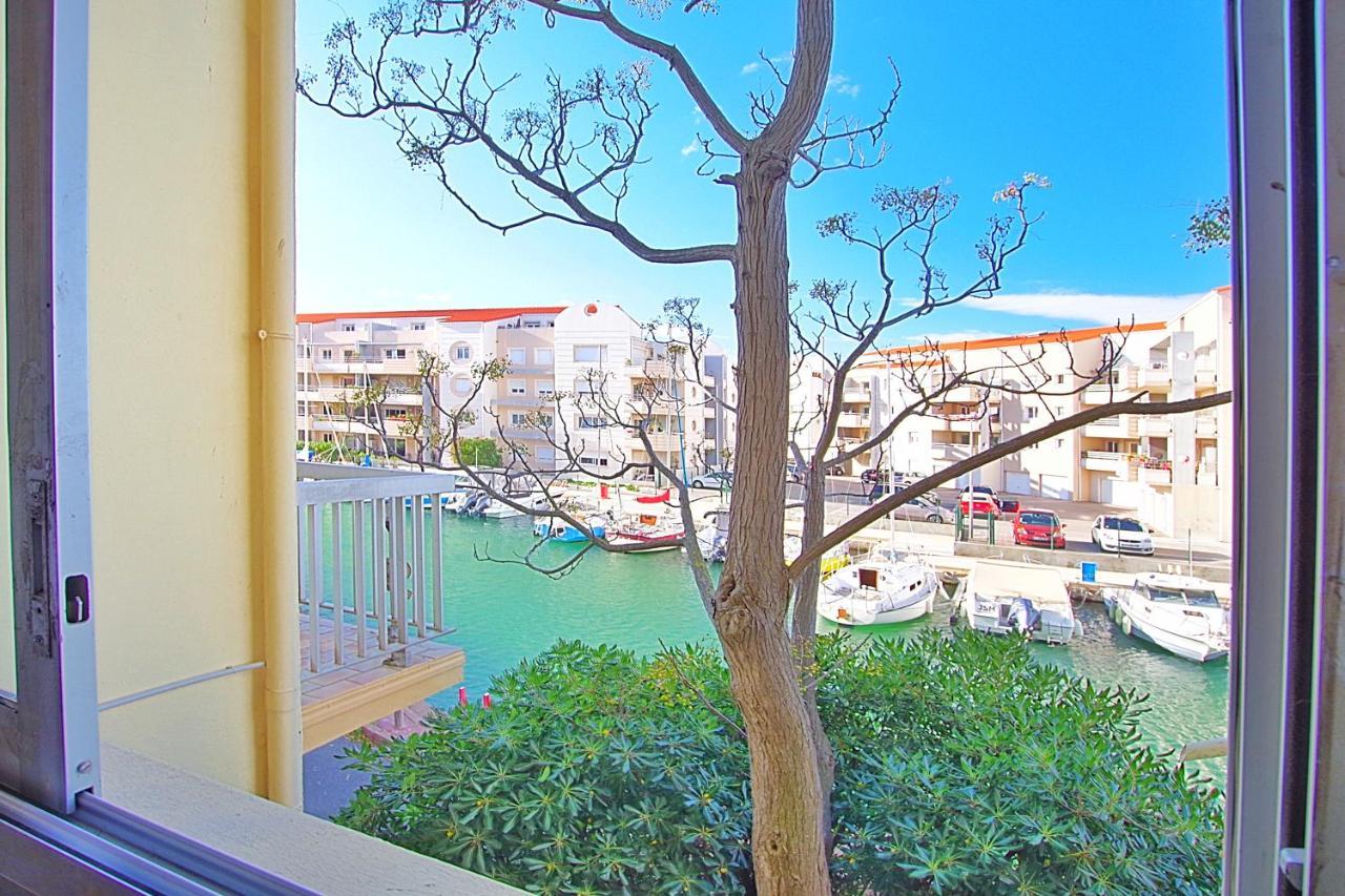 Superbe T2 Au Calme Avec Balcon Sur La Marina - 10 Appartement Canet-en-Roussillon Buitenkant foto